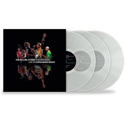 The Rolling Stones - A Bigger Bang Live On Copacabana Beach [Vinyl Lp] Clear Vinyl