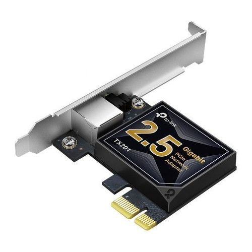 TP-Link TX201 V1 - Adaptateur réseau - PCIe 2.1 x4 profil bas - 100M/1G/2.5G Gigabit Ethernet x 1