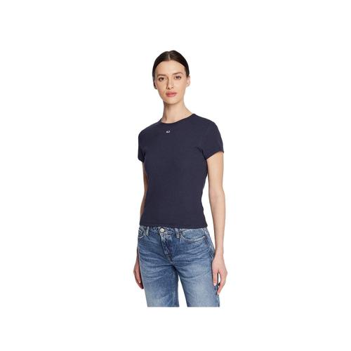 T Shirt Tommy Jeans Authentic Femme Bleu