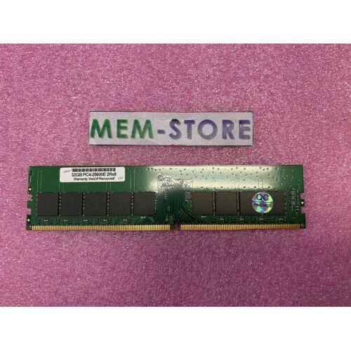 Lenovo TruDDR4 - DDR4 - module - 32 Go - DIMM 288 broches - 3200 MHz - 1.2 V - mémoire sans tampon - ECC - pour ThinkSystem SR250 V2 7D7Q, 7D7R; ST250 V2 7D8F, 7D8G; ST50 V2 7D8J