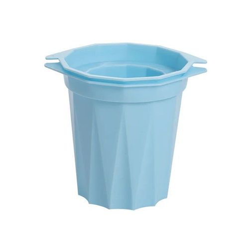 Moule À Glaçons En Silicone En Forme De Tasse,Verre À Shot,Plateau À Glaçons Pour Fête Au Bar D'été,Bière,Cocktail,Outils Pour Boissons Froides - Type Bleu