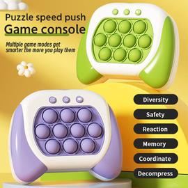 Console de Jeu Quick Push Bubbles  2023 Nouveaux Jouets créatifs Anti- Stress - Fidget Toys Pack Party Favors Cadeaux Vert - Cdiscount Jeux -  Jouets