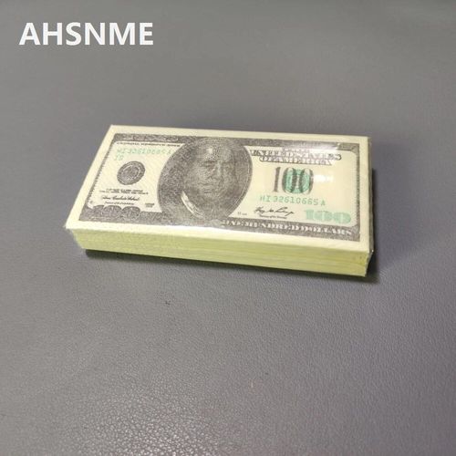 Serviette en papier pour décoration de fête d'anniversaire,billet de dollar américain,serviette de poulet,argent,délicat,cadeau de fête,mariage,100 $,9 pièces - Type 1 bag
