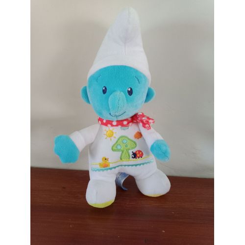 Doudou Bébé Schtroumpf Smurf Peyo 2016