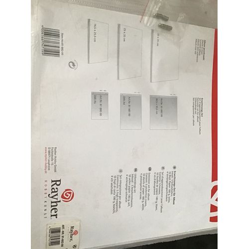 Set D’Aggrandissement Pour Album À Visser 