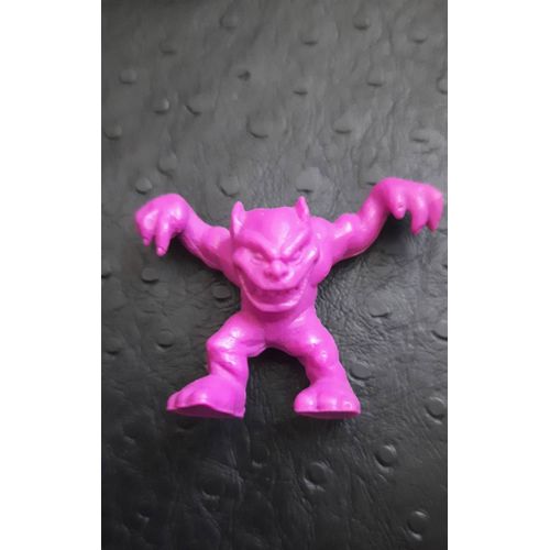 Monster In My Pocket, Jouet Des Années 1990, Figurine Rare, Voir Photos Couleur Fluo Soit Jaune, Violet Ou Orange. Matière Plastique 4 Cm De Haut.