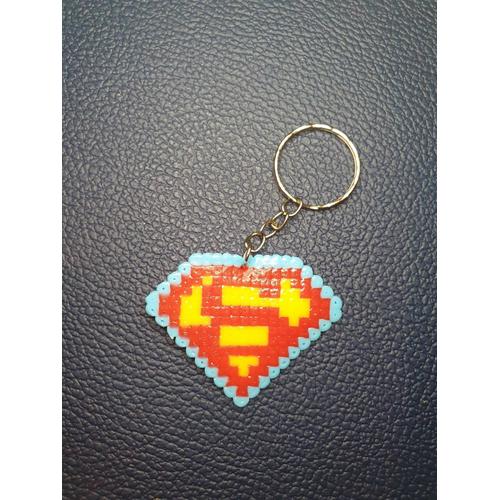 Porte-Clés "Superman" Perles Hama 