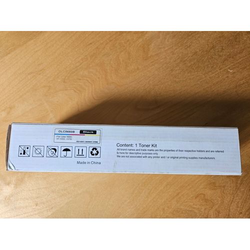 Cartouche d'encre noire pour Oki C5650/C5750 séries
