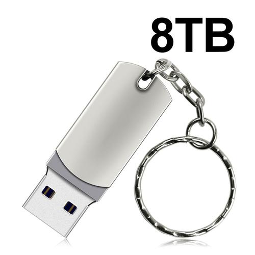 Clé USB Type C 3.0 8To Haute Vitesse Stockage Externe Support Vierge Lecteur Mémoire PC Ordinateur