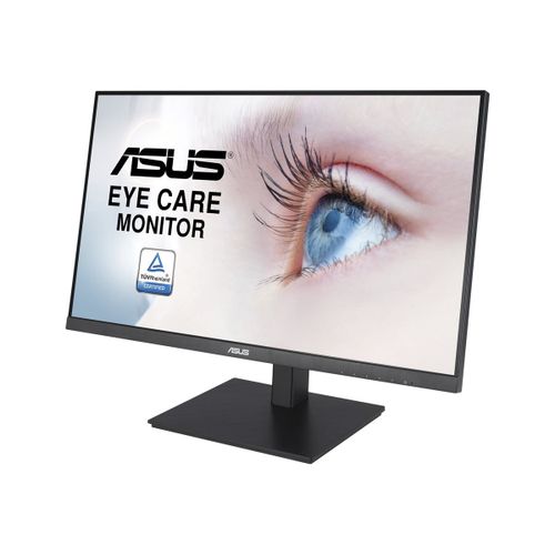 ASUS VA27DQSB - Écran LED - 27" - 1920 x 1080 Full HD (1080p) @ 75 Hz - IPS - 250 cd/m² - 1000:1 - 5 ms - HDMI, VGA, DisplayPort - haut-parleurs - noir