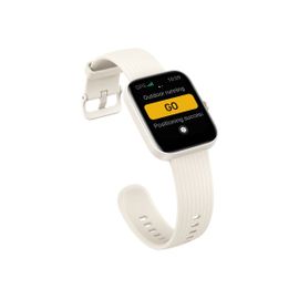 Amazfit Bip 3 Pro - Crème - Montre Intelligente Avec Bracelet - Silicone - Crème - Taille Du Poignet : 153-218 Mm - Affichage 1.69" - Bluetooth - 33.2 G