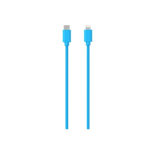 JAYM POP Collection - Câble Lightning - 24 pin USB-C mâle pour Lightning mâle - 1.5 m - bleu