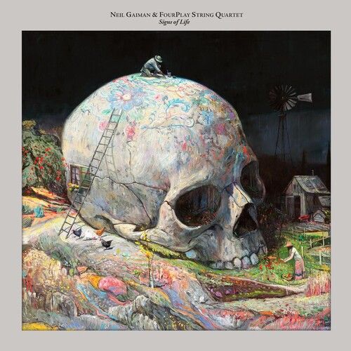 Neil Gaiman & Fourplay String Quartet - Signs Of Life - Silver Fox [Vinyl Lp] Explicit, Silver, Colored Vinyl
