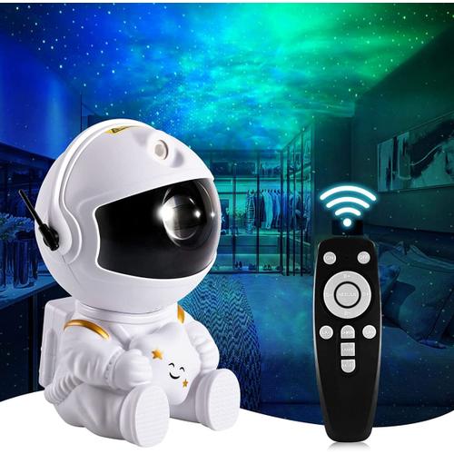 Mini projecteur de ciel étoilé d'astronaute, avec télécommande rotation à  360 ° projecteur de lumière Galaxy pour enfants adultes chambre décoration  de chambre