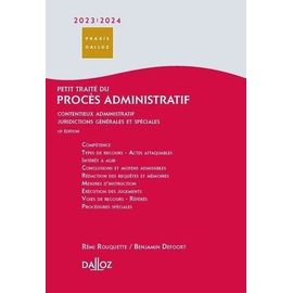Petit Traité Du Procès Administratif - Contentieux Administratif, Juridictions Générales Et Spéciales