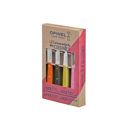 Cof.Opinel "Les Essentiels Du Cuisinier" Col.Panaches
