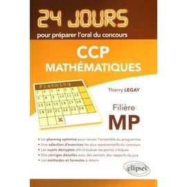 Mathématiques Concours Ccp Filière Mp