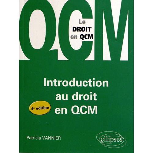 Introduction Au Droit En Qcm