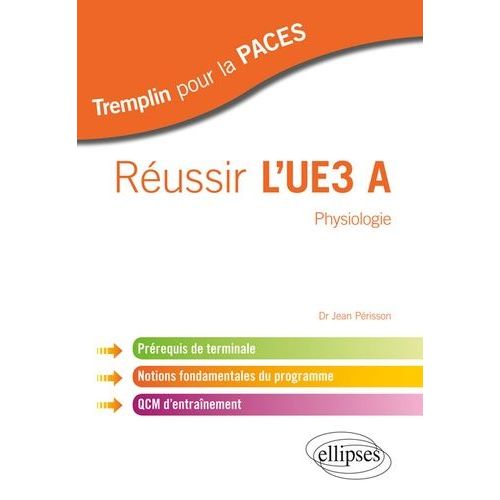 Réussir L'ue3 A Physiologie - Prérequis De Terminale, Notions Fondamentales Du Programme, Qcm D'entraînement