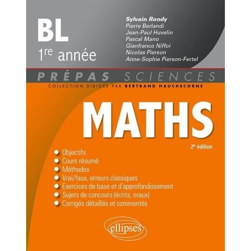 Mathématiques Bl 1re Année