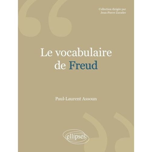 Le Vocabulaire De Freud