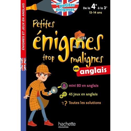 Petites Énigmes Trop Malignes En Anglais - De La 4e À La 3e