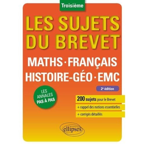 Mathématiques, Français, Histoire-Géographie, Emc 3e - Nouveaux Programmes Et Épreuves