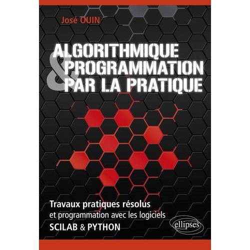 Algorithmique & Programmation Par La Pratique - Travaux Pratiques Résolus Et Programmation Avec Les Logiciels Scilab & Python