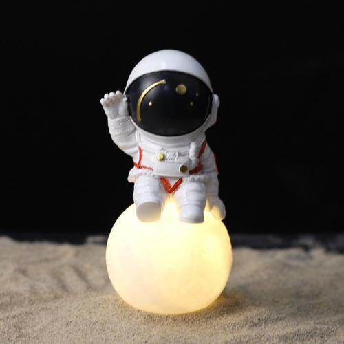 Lune Lampe Astronaute Veilleuse pour Enfants LED Spaceman Bureau Créatif  Lune Décor Lumière pour Chambre Chambre Grand Cadeau pour Enfants Garçons  Filles