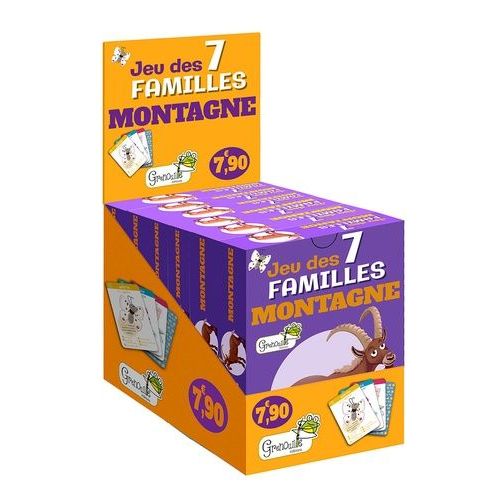 Boite 6 Jeux De 7 Familles Montagne - 0