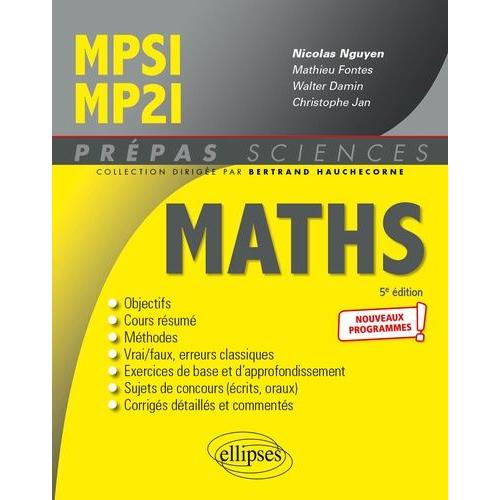 Mathématiques Mpsi/Mp2i