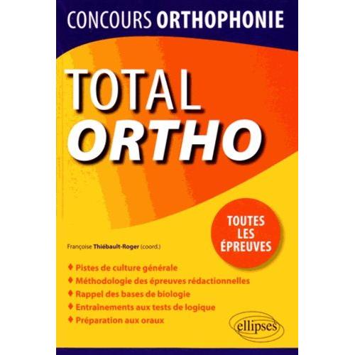 Total Ortho - Concours D'orthophonie