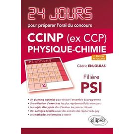 Ccinp (Ex Ccp) Physique-Chimie Filière Psi