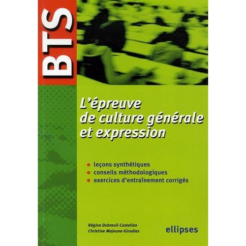 Culture Générale Et Expression Bts