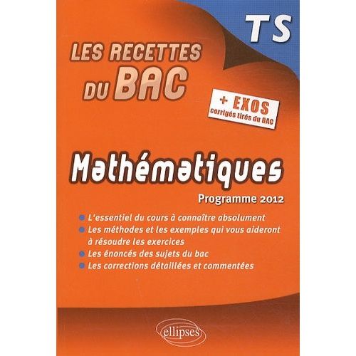 Mathématiques Tle S - Conforme Au Nouveau Programme