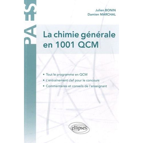 La Chimie Générale En 1001 Qcm