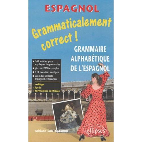 Grammaire Espagnole Alphabétique