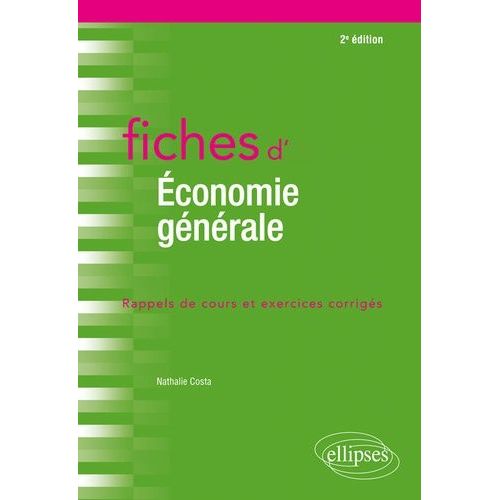 Fiches D'économie Générale