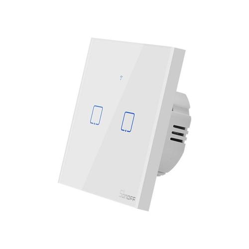 Smart Switch Wifi + Rf 433 Sonoff T1 Eu Tx (2-channel)