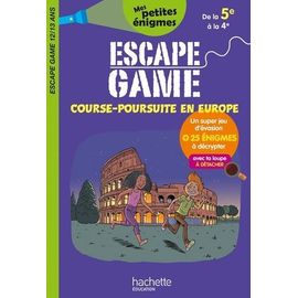 Escape Game Course-Poursuite En Europe - De La 5e À La 4e