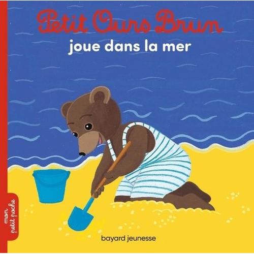 Petit Ours Brun Joue Dans La Mer