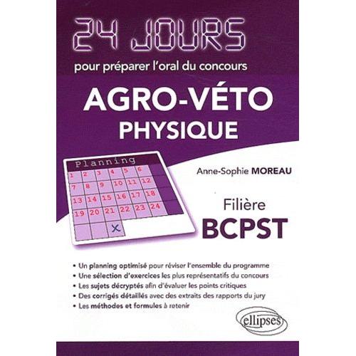 Physique - Concours Agro-Véto, Filière Bcpst