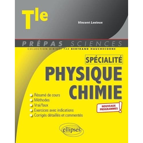 Spécialité Physique-Chimie Tle