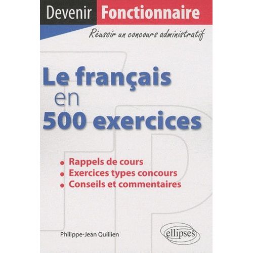 Le Français En 500 Exercices