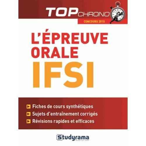 L'épreuve Orale Ifsi
