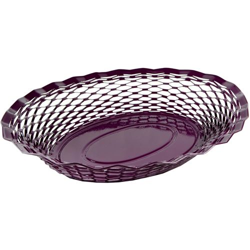 Corbeille À Pain Ovale Prune En Inox