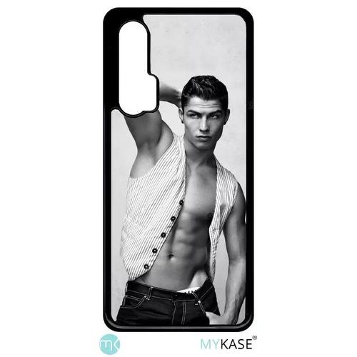 Coque Huawei Nova 6 - Cr7 Cristiano Ronaldo Body Beau Gosse - Noir