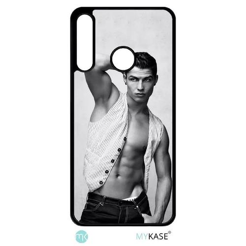 Coque Huawei P40 Lite-E - Cr7 Cristiano Ronaldo Body Beau Gosse - Noir