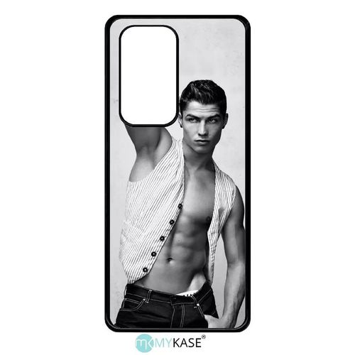 Coque Huawei P40 Pro - Cr7 Cristiano Ronaldo Body Beau Gosse - Noir