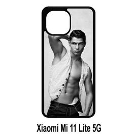 Coque Xiaomi Mi 11 Lite 5g - Cr7 Cristiano Ronaldo Body Beau Gosse - Silicone - Noir